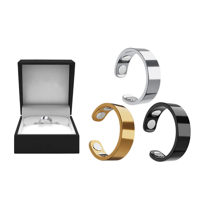 KLENIMORE™ Magnetic Ring - Elegant Stainless Steel Ring - Magnet Rings