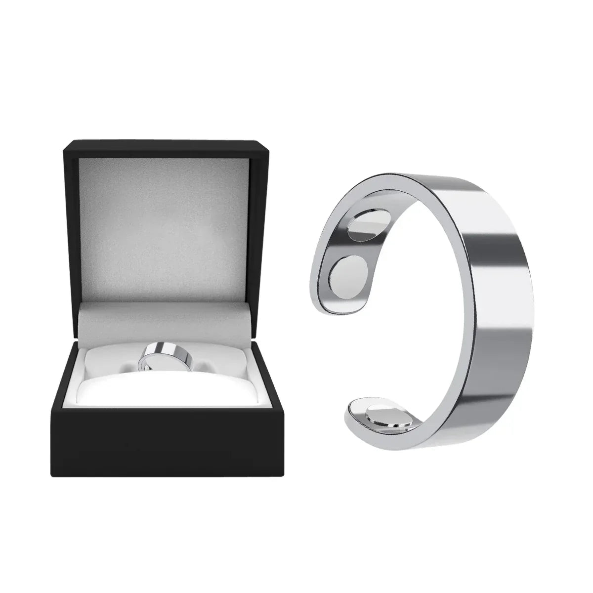 KLENIMORE™ Magnetic Ring - Elegant Stainless Steel Ring - Magnet Rings