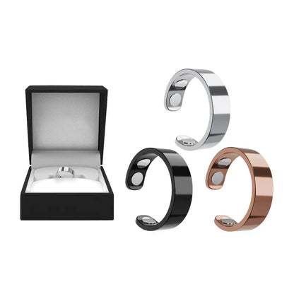 KLENIMORE™ Magnetic Ring - Elegant Stainless Steel Ring - Magnet Rings