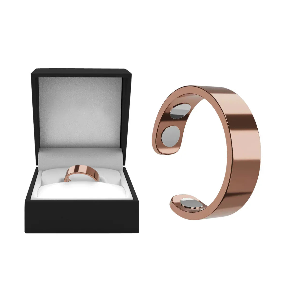 KLENIMORE™ Magnetic Ring - Elegant Stainless Steel Ring - Magnet Rings