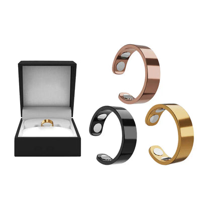 KLENIMORE™ Magnetic Ring - Elegant Stainless Steel Ring - Magnet Rings