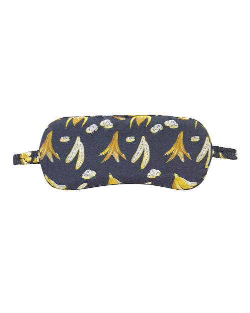 Eye Mask Cotton Navy Banana