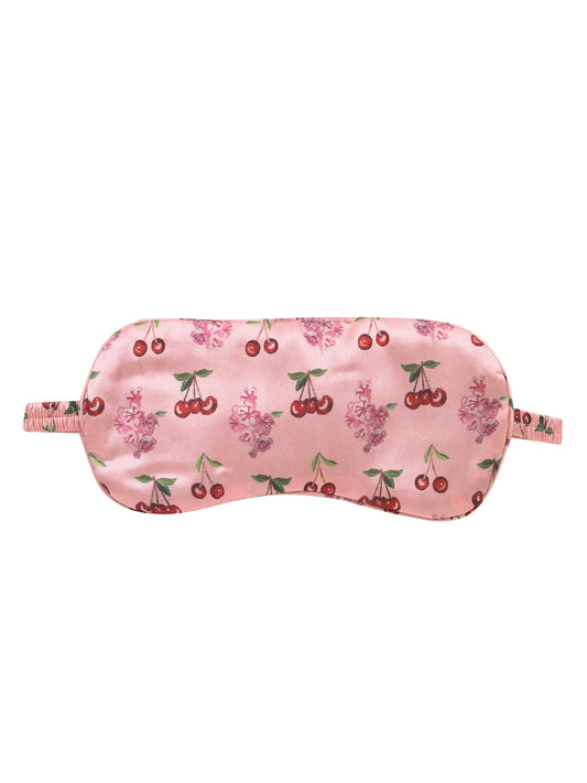 Eye Mask Satin Cherries